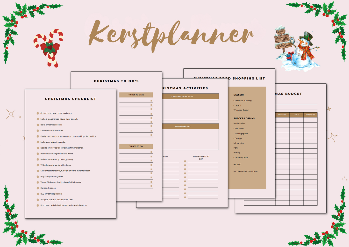 Kerstplanner